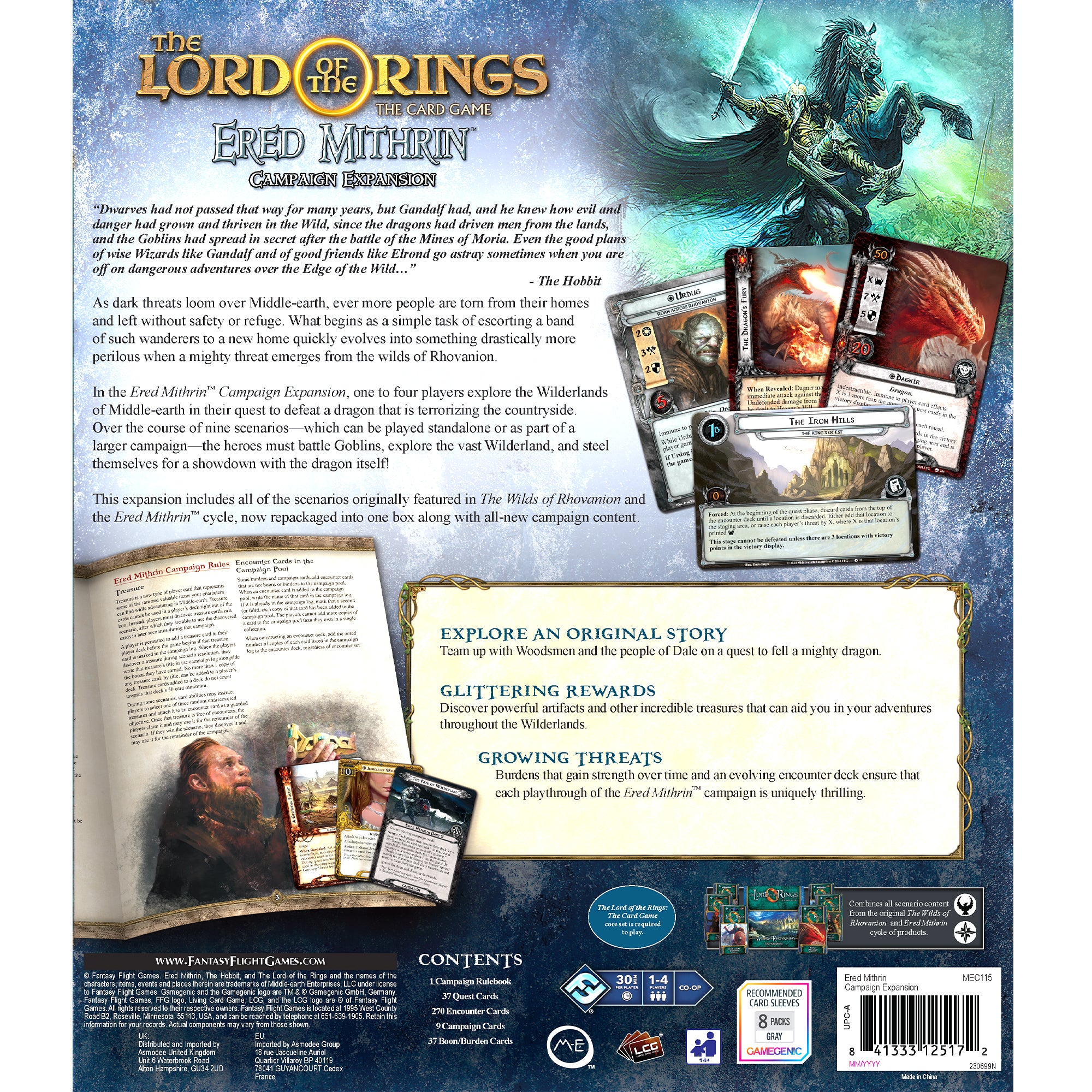 The Lord of the Rings : The Card Game - Ered Mithrin Campaign Expansion